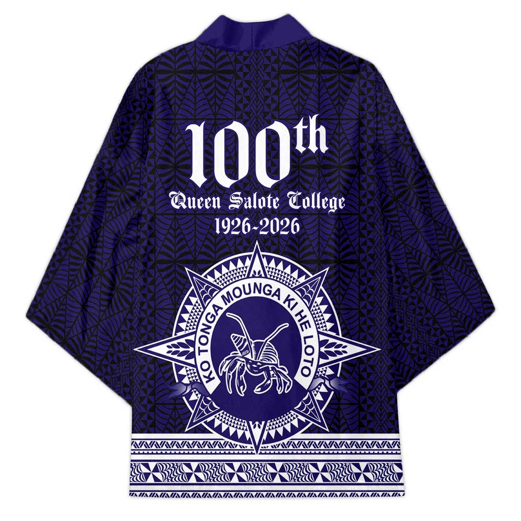 Tonga Queen Salote College 100 years Kimono QSC 1926-2026 Tongan Pattern LT9 - Polynesian Pride