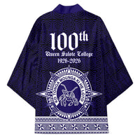 Tonga Queen Salote College 100 years Kimono QSC 1926-2026 Tongan Pattern LT9 - Polynesian Pride