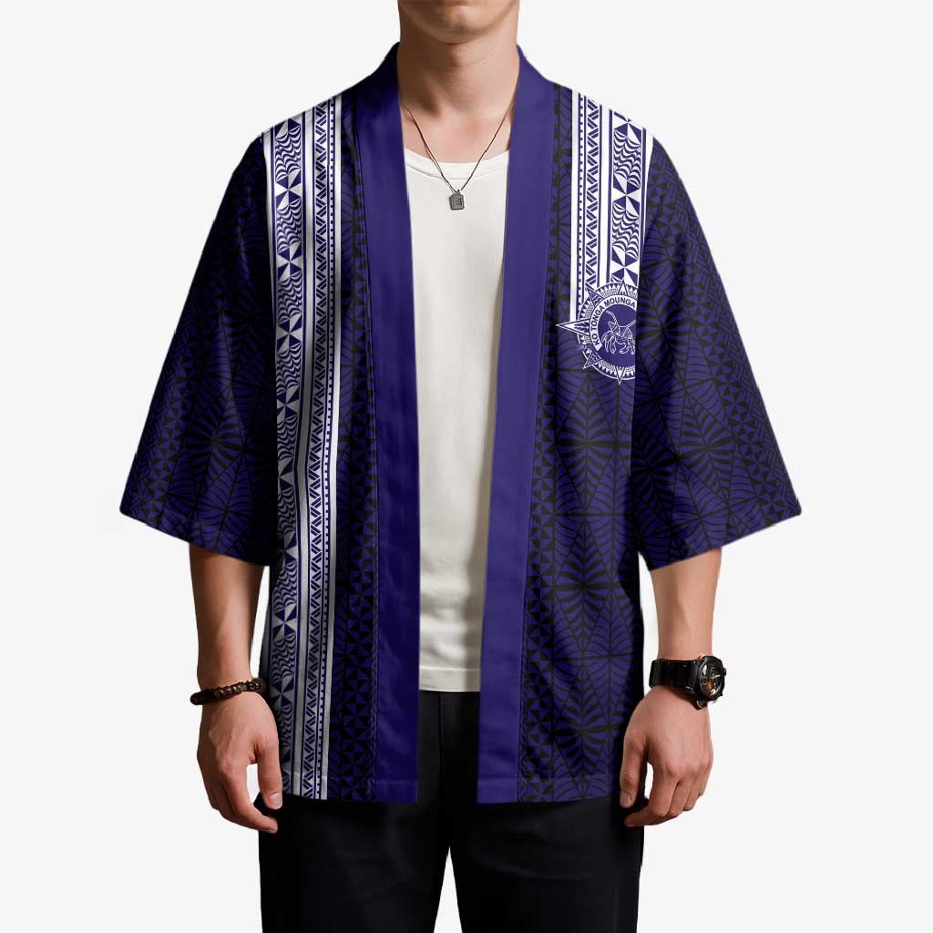 Tonga Queen Salote College 100 years Kimono QSC 1926-2026 Tongan Pattern LT9 - Polynesian Pride
