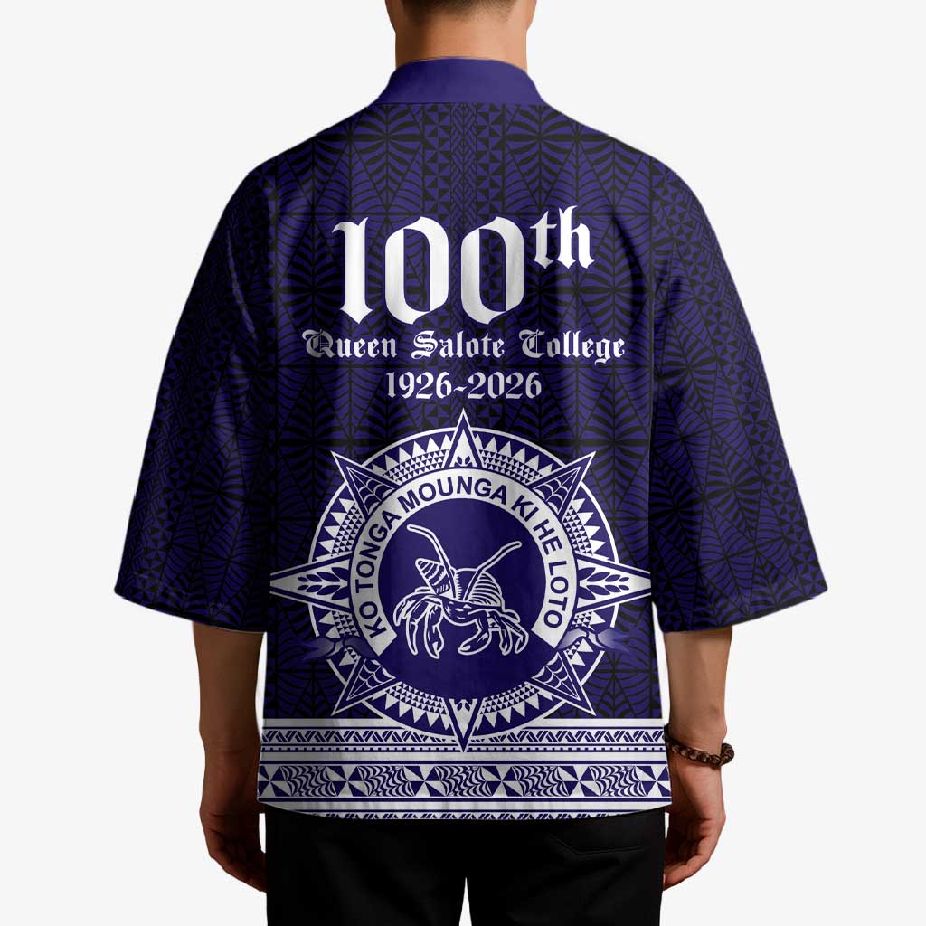 Tonga Queen Salote College 100 years Kimono QSC 1926-2026 Tongan Pattern LT9 - Polynesian Pride