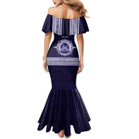 Tonga Queen Salote College 100 years Mermaid Dress QSC 1926-2026 Tongan Pattern LT9 - Polynesian Pride