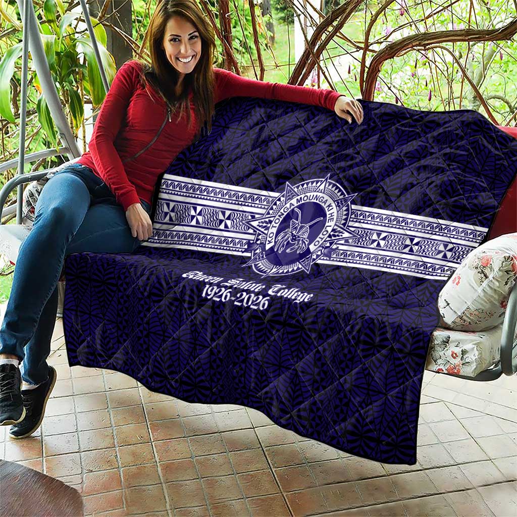Tonga Queen Salote College 100 years Quilt QSC 1926-2026 Tongan Pattern LT9 - Polynesian Pride