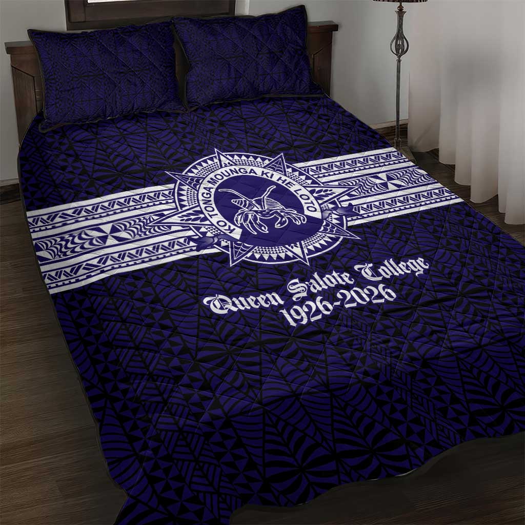 Tonga Queen Salote College 100 years Quilt Bed Set QSC 1926-2026 Tongan Pattern