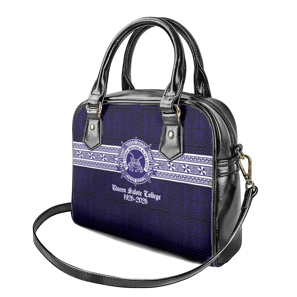 Tonga Queen Salote College 100 years Shoulder Handbag QSC 1926-2026 Tongan Pattern LT9 - Polynesian Pride