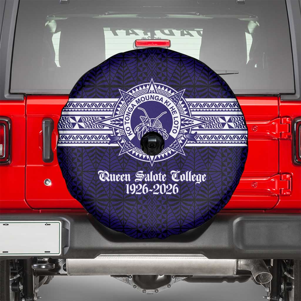 Tonga Queen Salote College 100 years Spare Tire Cover QSC 1926-2026 Tongan Pattern LT9 - Polynesian Pride