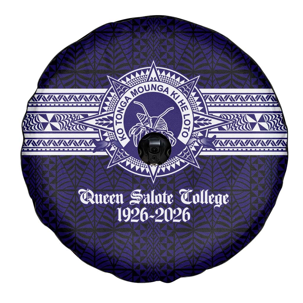 Tonga Queen Salote College 100 years Spare Tire Cover QSC 1926-2026 Tongan Pattern LT9 - Polynesian Pride