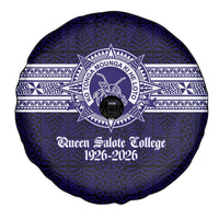 Tonga Queen Salote College 100 years Spare Tire Cover QSC 1926-2026 Tongan Pattern LT9 - Polynesian Pride