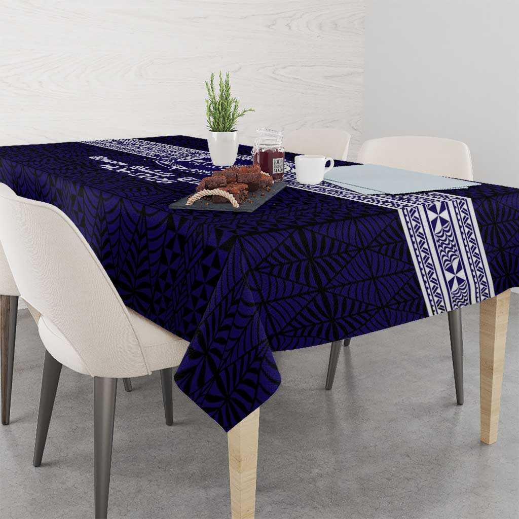Tonga Queen Salote College 100 years Tablecloth QSC 1926-2026 Tongan Pattern LT9 - Polynesian Pride