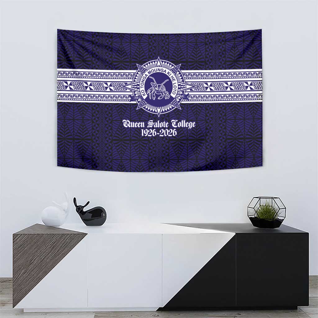 Tonga Queen Salote College 100 years Tapestry QSC 1926-2026 Tongan Pattern LT9 - Polynesian Pride