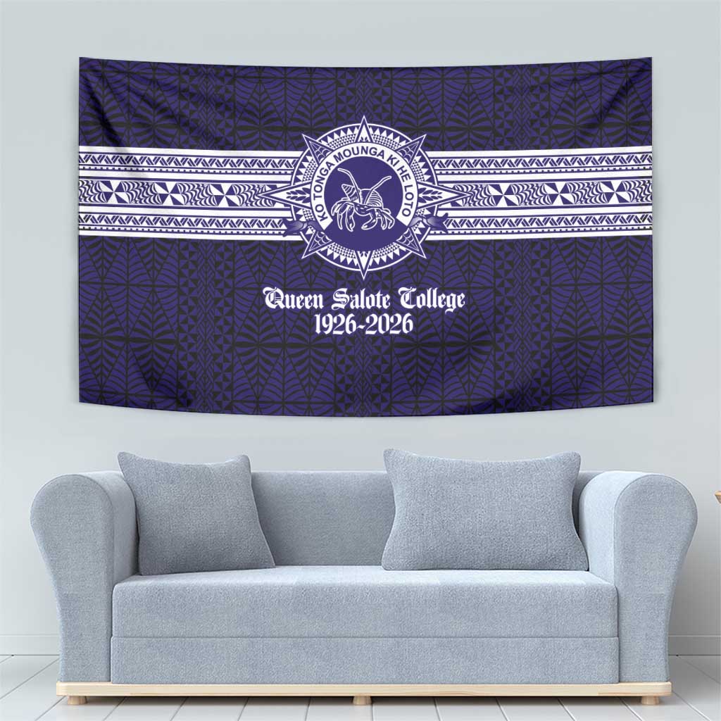 Tonga Queen Salote College 100 years Tapestry QSC 1926-2026 Tongan Pattern LT9 - Polynesian Pride
