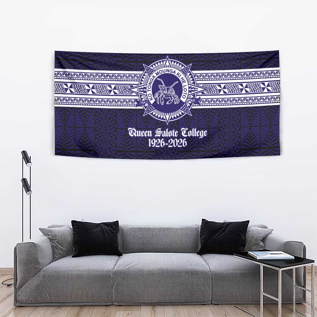 Tonga Queen Salote College 100 years Tapestry QSC 1926-2026 Tongan Pattern LT9 - Polynesian Pride