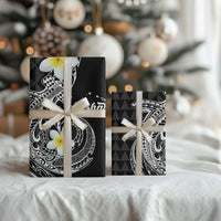 Aloha Hammerhead Shark Wrapping Paper Black Hawaiian Kakau Tribal Tattoo - Polynesian Pride