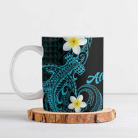 Aloha Hammerhead Shark Ceramic Mug Calypso Hawaiian Kakau Tribal Tattoo - Polynesian Pride