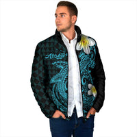 Aloha Hammerhead Shark Padded Jacket Calypso Hawaiian Kakau Tribal Tattoo LT9 - Polynesian Pride