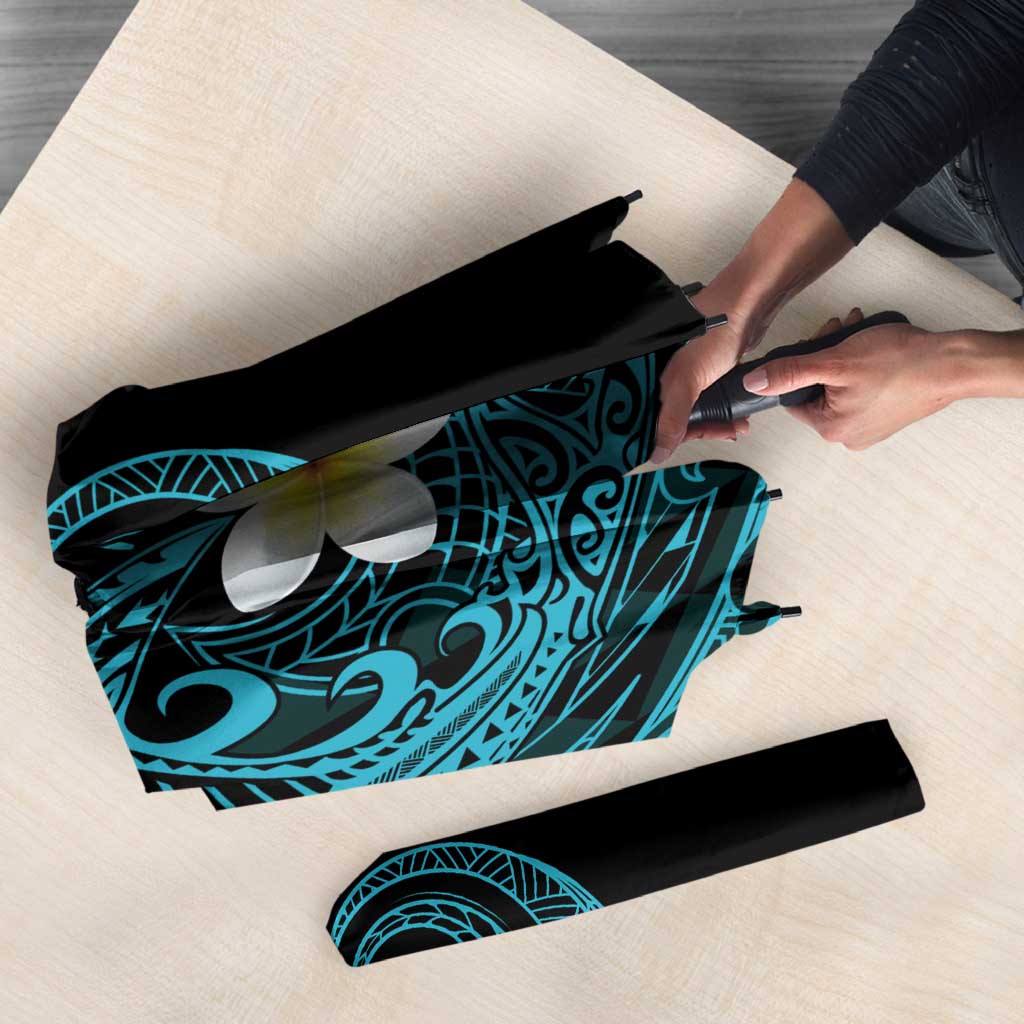 Aloha Hammerhead Shark Umbrella Calypso Hawaiian Kakau Tribal Tattoo - Polynesian Pride