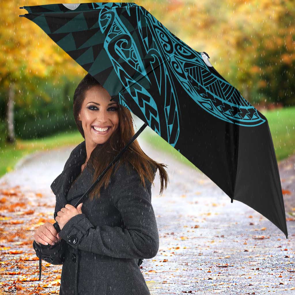 Aloha Hammerhead Shark Umbrella Calypso Hawaiian Kakau Tribal Tattoo - Polynesian Pride