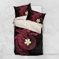 Aloha Hammerhead Shark Bedding Set Feverish Pink Hawaiian Kakau Tribal Tattoo