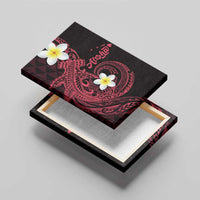 Aloha Hammerhead Shark Canvas Wall Art Feverish Pink Hawaiian Kakau Tribal Tattoo