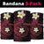 Aloha Hammerhead Shark Neck Gaiter Feverish Pink Hawaiian Kakau Tribal Tattoo - Polynesian Pride