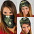 Aloha Hammerhead Shark Neck Gaiter Lime Rickey Hawaiian Kakau Tribal Tattoo - Polynesian Pride