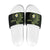 Aloha Hammerhead Shark Slide Sandals Lime Rickey Hawaiian Kakau Tribal Tattoo - Polynesian Pride