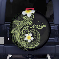 Aloha Hammerhead Shark Spare Tire Cover Lime Rickey Hawaiian Kakau Tribal Tattoo