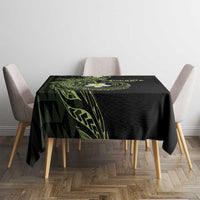 Aloha Hammerhead Shark Tablecloth Lime Rickey Hawaiian Kakau Tribal Tattoo