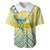 The Kuki's Cook Islands Rugby Baseball Jersey Be Unique Vibe White LT9 - Polynesian Pride