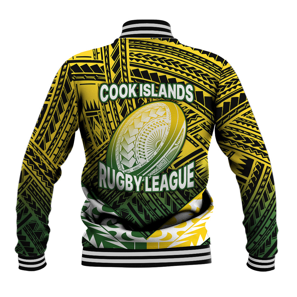 The Kuki's Cook Islands Rugby Baseball Jacket Be Unique Vibe Black LT9 - Polynesian Pride