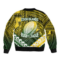 The Kuki's Cook Islands Rugby Bomber Jacket Be Unique Vibe Black LT9 - Polynesian Pride