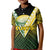 The Kuki's Cook Islands Rugby Kid Polo Shirt Be Unique Vibe Black LT9 Kid Black - Polynesian Pride