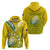 The Kukis Cook Islands Rugby Hoodie Be Unique Vibe Yellow LT9 Yellow - Polynesian Pride