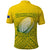 The Kukis Cook Islands Rugby Polo Shirt Be Unique Vibe Yellow LT9 - Polynesian Pride