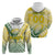 (Custom Text and Number) The Kukis Cook Islands Rugby Hoodie Be Unique Vibe White LT9 Pullover Hoodie White - Polynesian Pride