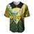 (Custom Text And Number) The Kuki's Cook Islands Rugby Baseball Jersey Be Unique Vibe Black LT9 - Polynesian Pride