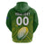 (Custom Text and Number) The Kukis Cook Islands Rugby Hoodie Be Unique Vibe Green LT9 - Polynesian Pride