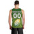 (Custom Text And Number) The Kuki's Cook Islands Rugby Men Tank Top Be Unique Vibe Green LT9 - Polynesian Pride