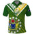 (Custom Text and Number) The Kukis Cook Islands Rugby Polo Shirt Be Unique Vibe Green LT9 Green - Polynesian Pride