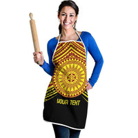 Personalised Tonga Ha apai High School Apron Ngatu Fonulei Pattern LT9 - Polynesian Pride