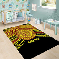 Personalised Tonga Ha apai High School Area Rug Ngatu Fonulei Pattern