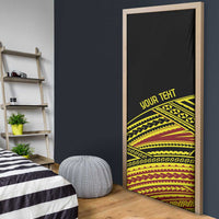Personalised Tonga Ha apai High School Door Cover Ngatu Fonulei Pattern LT9 - Polynesian Pride