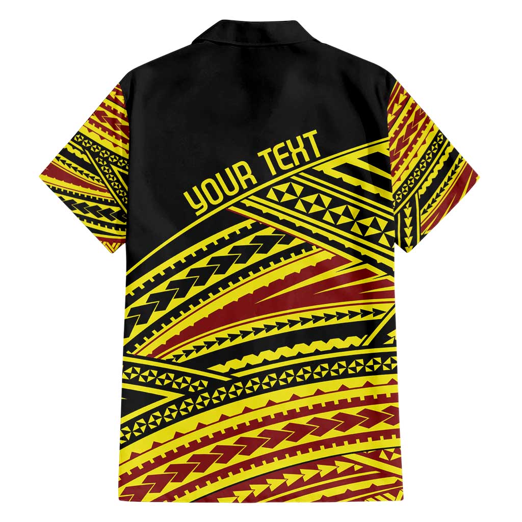 Personalised Tonga Ha apai High School Hawaiian Shirt Ngatu Fonulei Pattern LT9 - Polynesian Pride