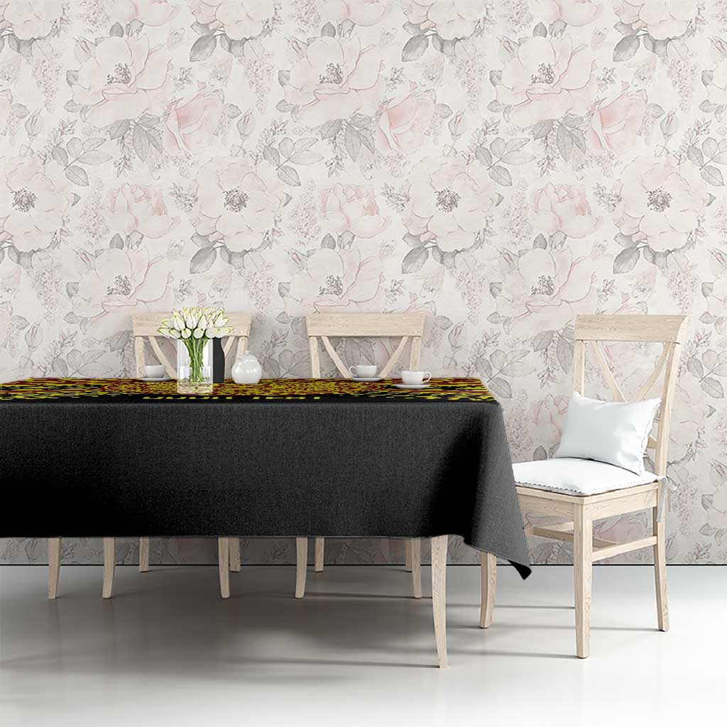 Personalised Tonga Ha apai High School Tablecloth Ngatu Fonulei Pattern LT9 - Polynesian Pride