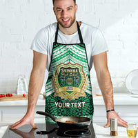 Personalised Tonga Saineha High School Apron Polynesian Ngatu Tribal LT9 - Polynesian Pride