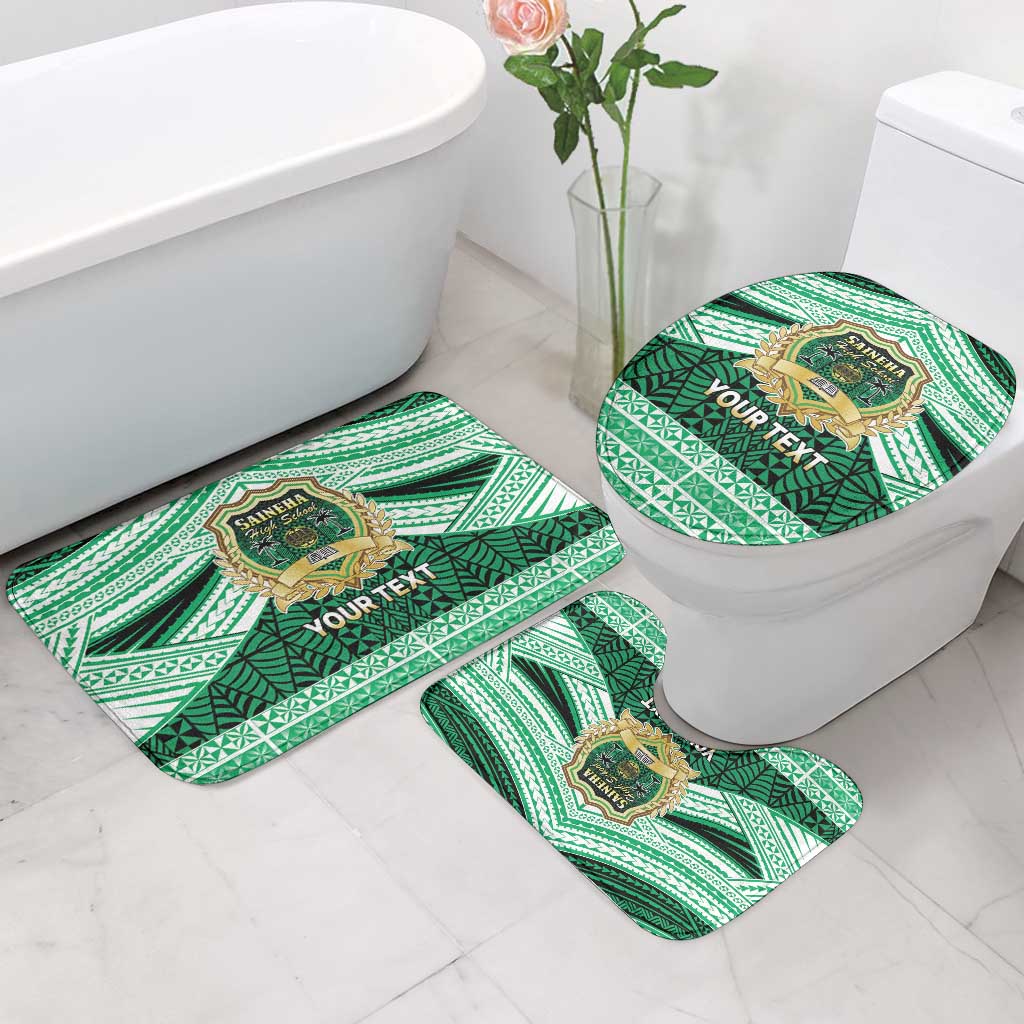 Personalised Tonga Saineha High School Bathroom Set Polynesian Ngatu Tribal - Polynesian Pride
