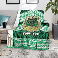Personalised Tonga Saineha High School Blanket Polynesian Ngatu Tribal LT9 - Polynesian Pride