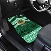 Personalised Tonga Saineha High School Car Mats Polynesian Ngatu Tribal LT9 - Polynesian Pride
