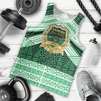 Personalised Tonga Saineha High School Men Tank Top Polynesian Ngatu Tribal LT9 - Polynesian Pride