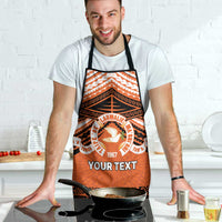 Personalised Tonga Tailulu College Apron Polynesian Ngatu Tribal LT9 - Polynesian Pride