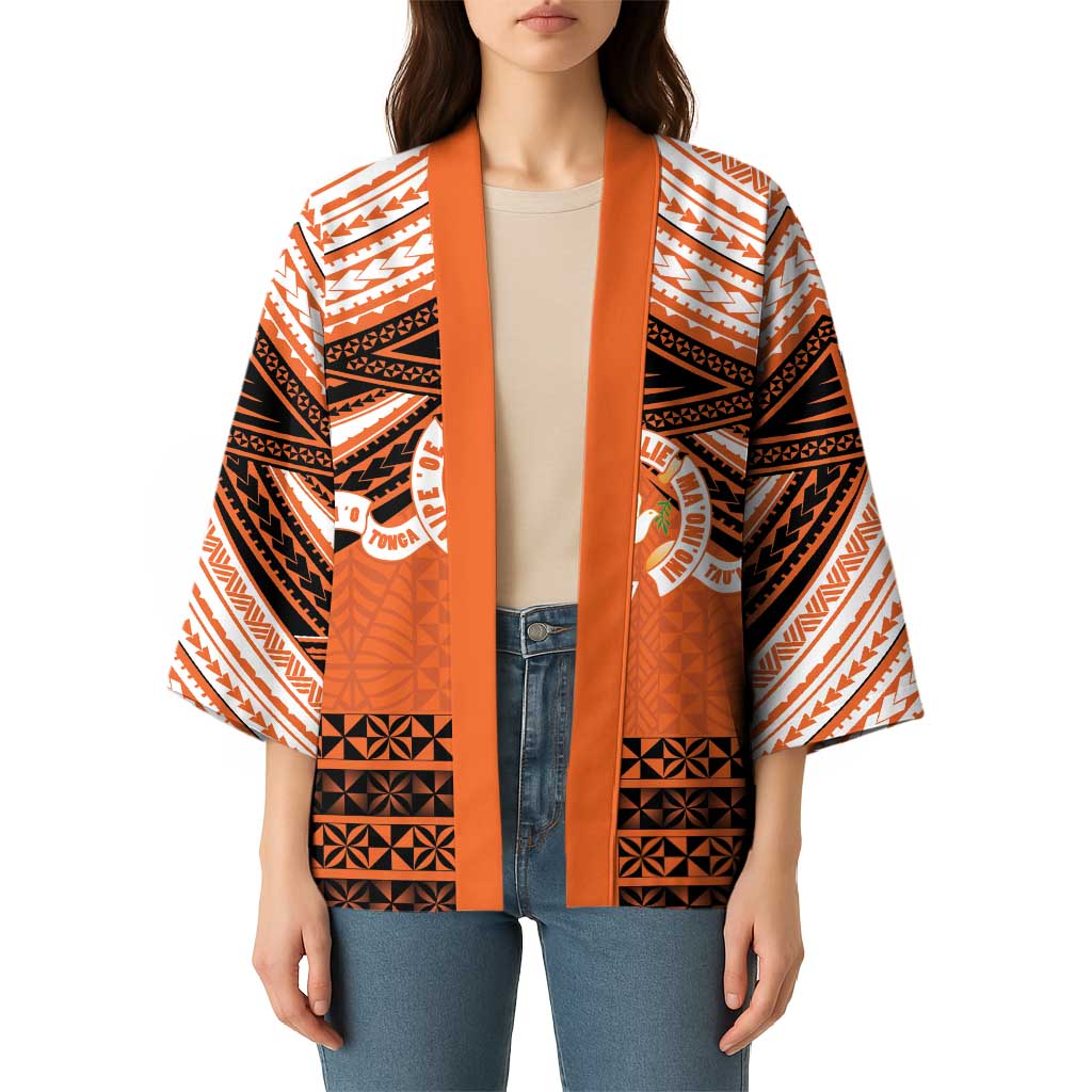 Personalised Tonga Tailulu College Kimono Polynesian Ngatu Tribal LT9 - Polynesian Pride